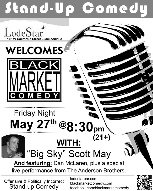 Black Market Comedy at the LodeStar