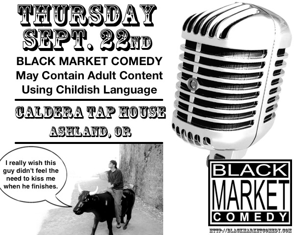 Black Market Comedy at Caldera