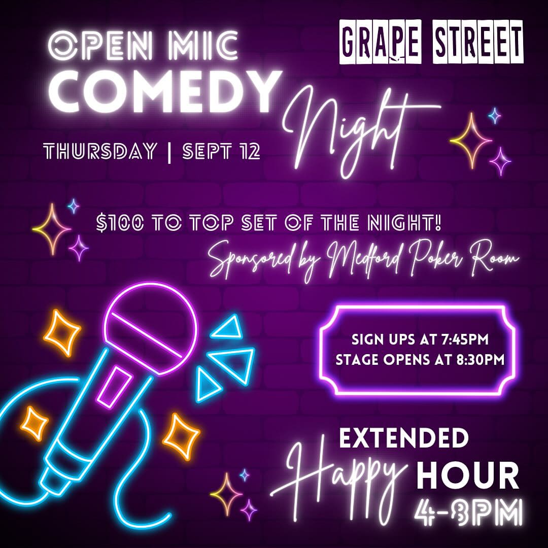 Grape Street Open Mic