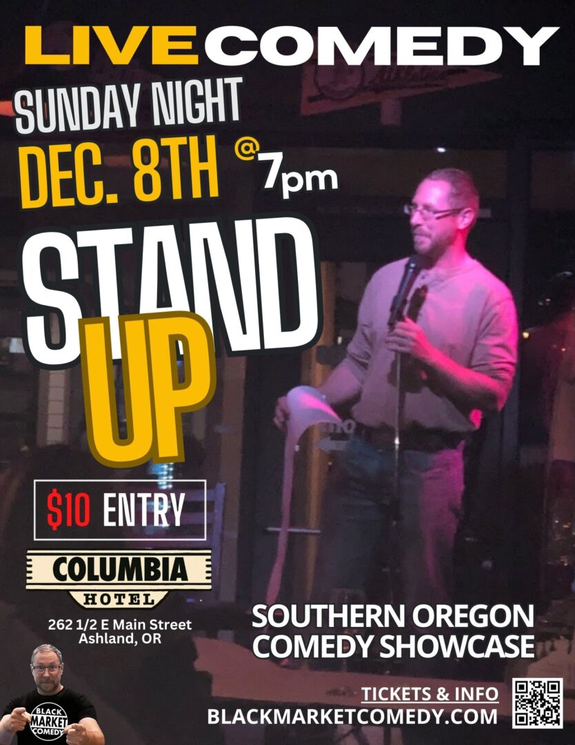 Dec 8th Comedy Showcase (8x10)