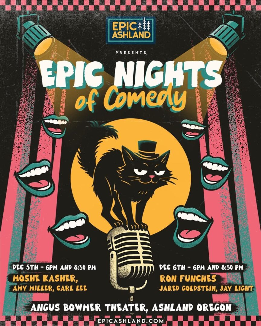 Epic comedy poster