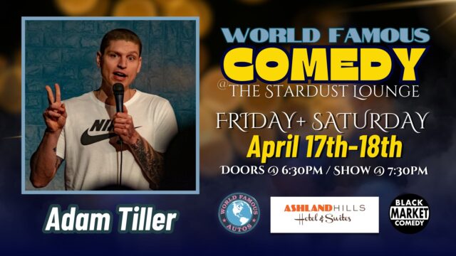 Adam tiller comedy in ashland
