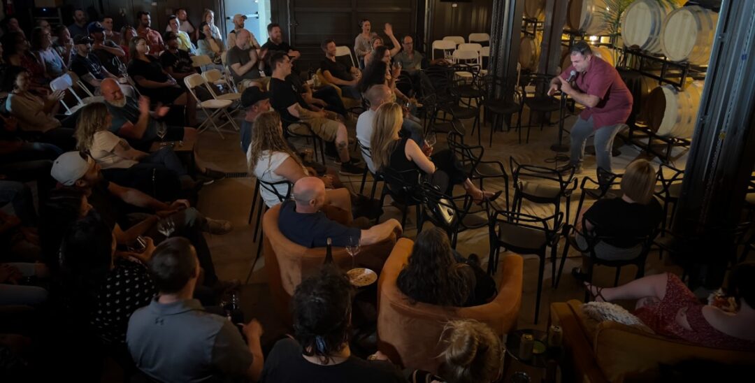 Resistance wine co crowd shot